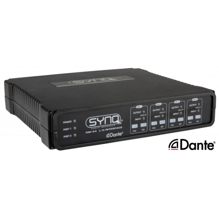 SYNQ DBI-44 PUENTE DE AUDIO DANTE