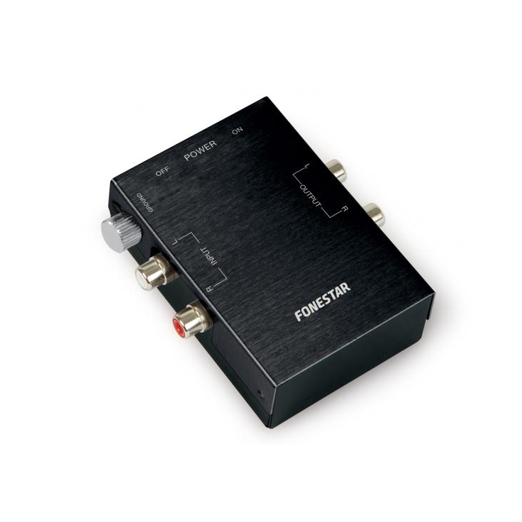 PREAMPLIFICADOR SETEREO PARA GIRADISCOS TC-2 FONESTAR