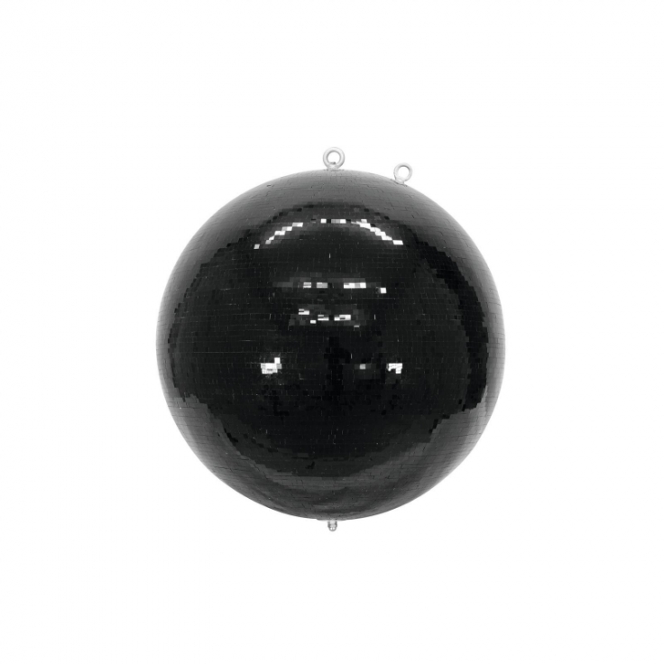 Bola de espejo eurolite 75 cm negro