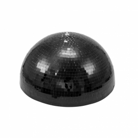 Eurolite Half Mirror Ball 40 cm Black Motorizado