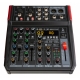 LIVE-6 MEZCLADOR COMPACTO PA 6 IN / 4 CH JBSYSTEMS