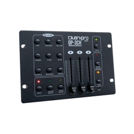 QP-3CH MESA 3 CANALES RGB DMX