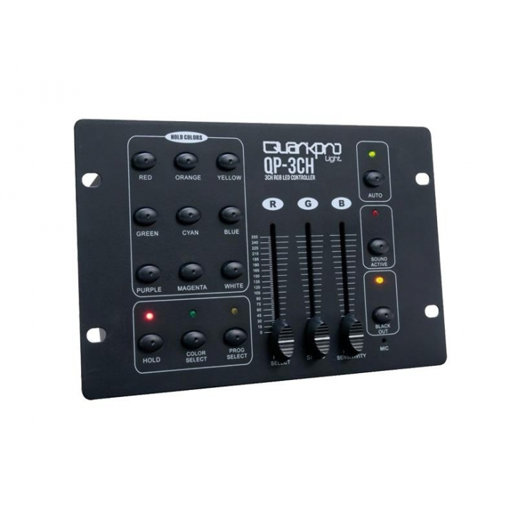 QP-3CH MESA 3 CANALES RGB DMX