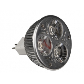 LAMPARA LED MR-16 3x1W WW-45º